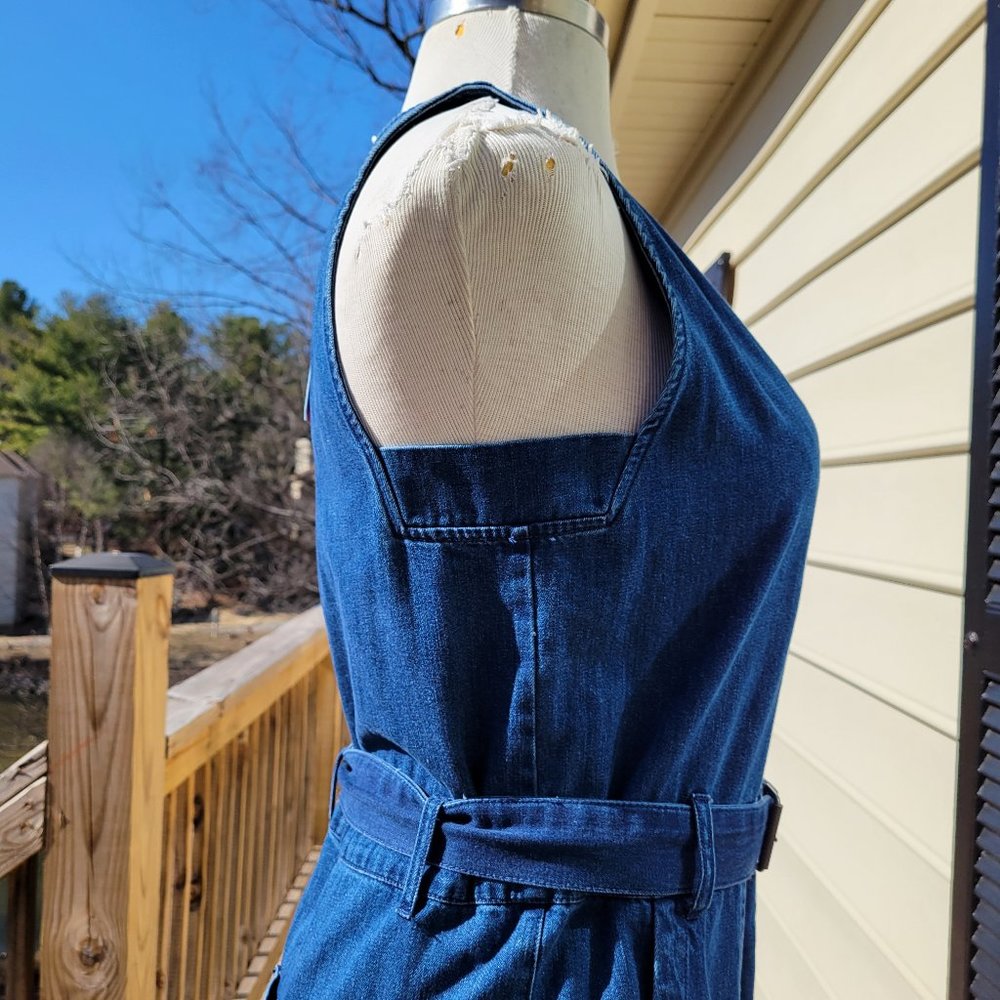 Rachel Comey  - Denim Jumpsuit - Picture 7 of 9